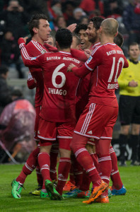 Bayern wins 5:0 over Eintracht Frankfurt -- photo: dpa