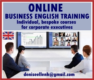 Online Business English Training for corporate executives in diverse sectors. Learn with a qualified, experienced instructor. Sharpen your English skills and become more confident in your business activities.