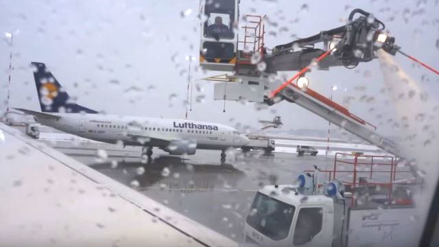 State-of-the-Art Snow Clearing at Munich's Airport Keeps Planes Flying