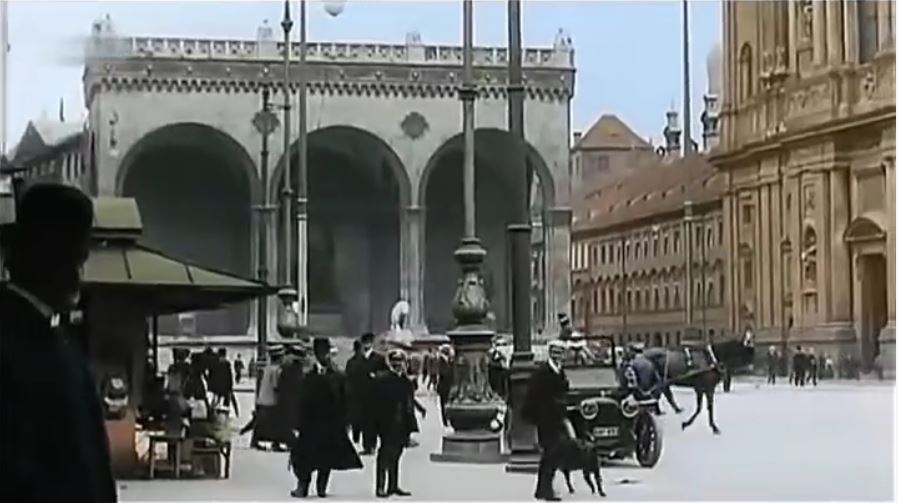 Archival Film of Munich and Augsburg around 1900 from Paul Hardy