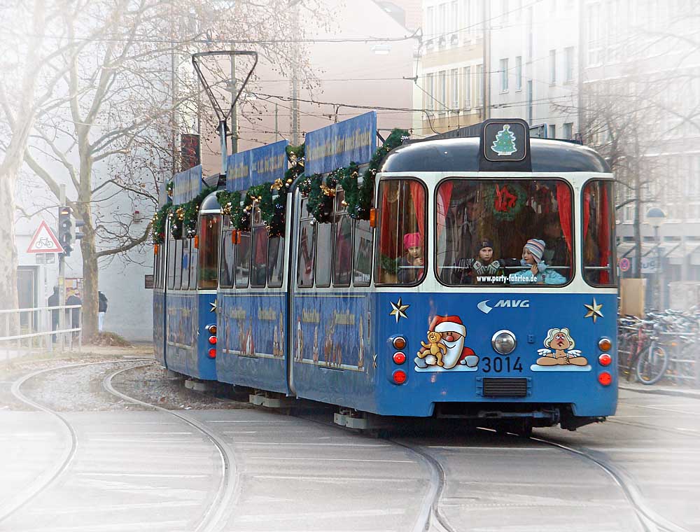 Munich Christmas Tram
