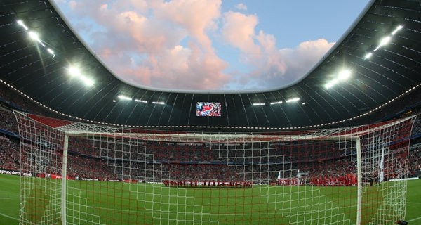 The Allianz Arena in panoramic glory.
Photo: DPA