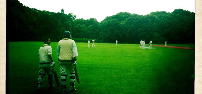 Cricket in Germany? Yes indeed.
Photo: Jon Wright