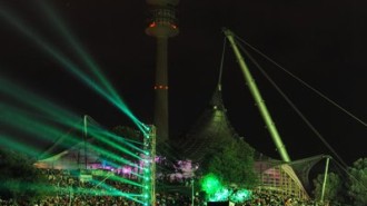 Feuerwerk beim Münchner Sommernachtstraum, 2012