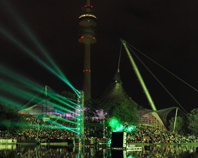 Feuerwerk beim Münchner Sommernachtstraum, 2012