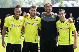 Two of the three new faces for BVB will not feature on Saturday. Photo: DPA
