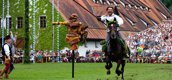 A galloping good time at the Landshuter Hochzeit! Photo:dpa