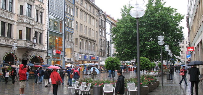 Finally some much needed rain!  Photo: dpa