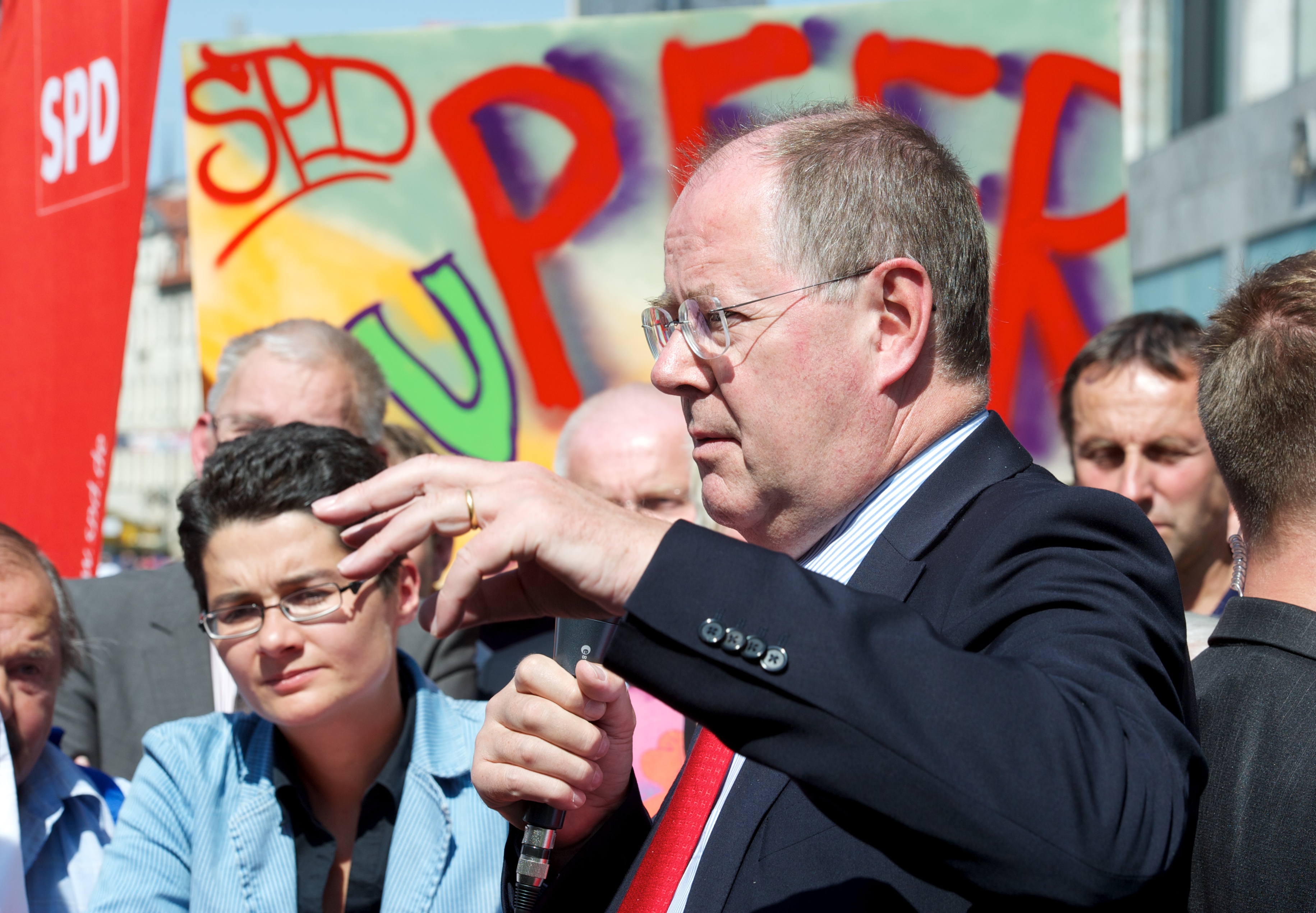 SPD-Wahlkampf Peer Steinbrück