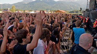 Chiemsee Rocks means hot days, hot crowds, and cold beer