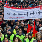 Germany-based EADS Employees Protest Proposed Job Cuts