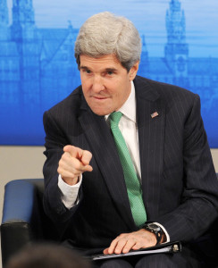 Kerry said Russia should not look at the agreement with the EU as a "zero sum game."