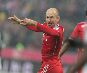 There were some doubters about Arjen Robben and his fitness this season, but he has been an invaluable member of the squad. Photo: DPA