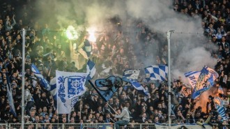 The 1860 Munich fans were left more than a little disgruntled on Friday night. Photo: DPA