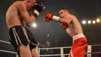 This young boxer has created a real buzz about his potential. Photo: Tony Mayger